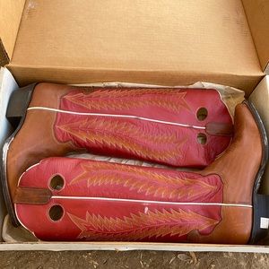 New in box vintage cowboy boots